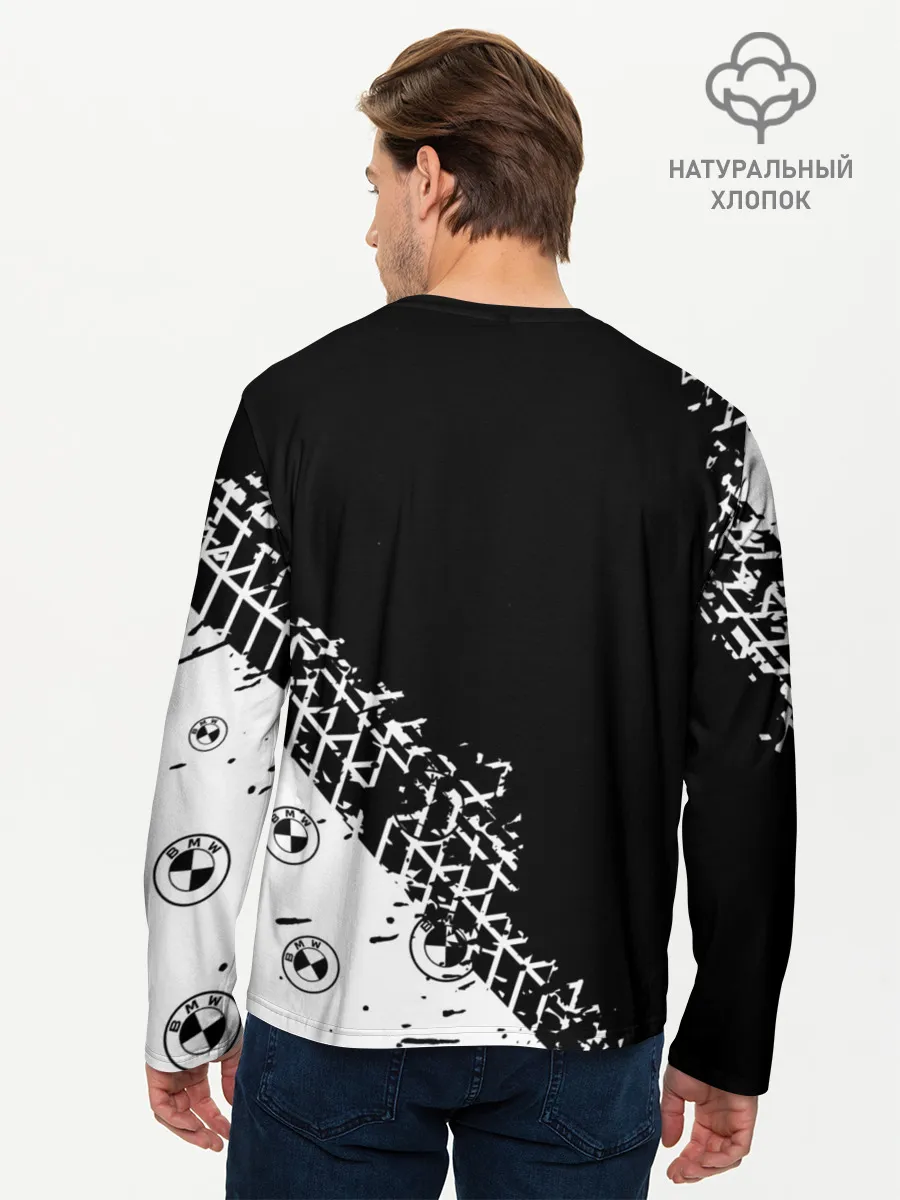 Мужской лонгслив базовый / BMW / БМВ