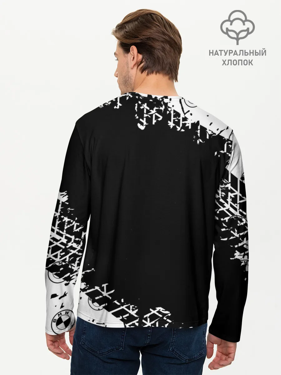 Мужской лонгслив базовый / BMW / БМВ