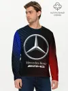 Мужской лонгслив базовый / MERCEDES / МЕРСЕДЕС