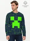 Мужской лонгслив базовый / MINECRAFT / МАЙНКРАФТ