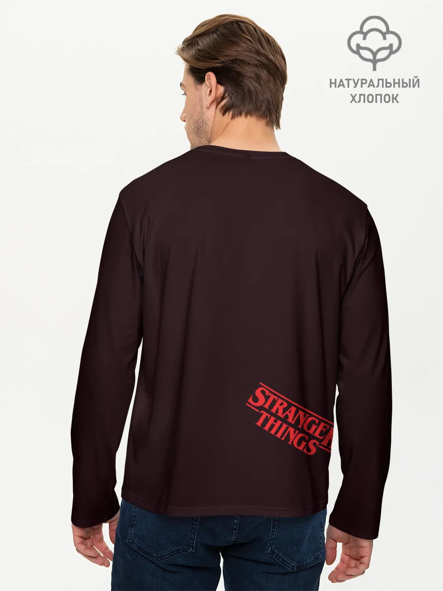 Мужской лонгслив базовый / Очень странные дела