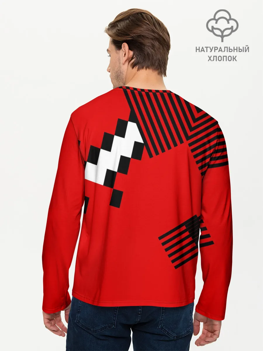 Мужской лонгслив базовый / Форма сборной по футболу 1991