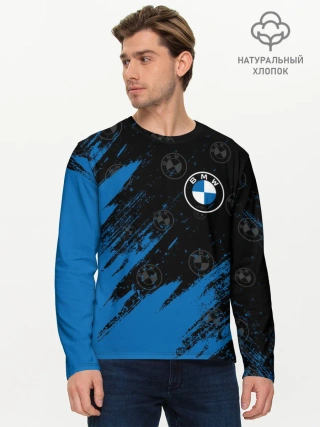 Мужской лонгслив базовый / BMW / БМВ
