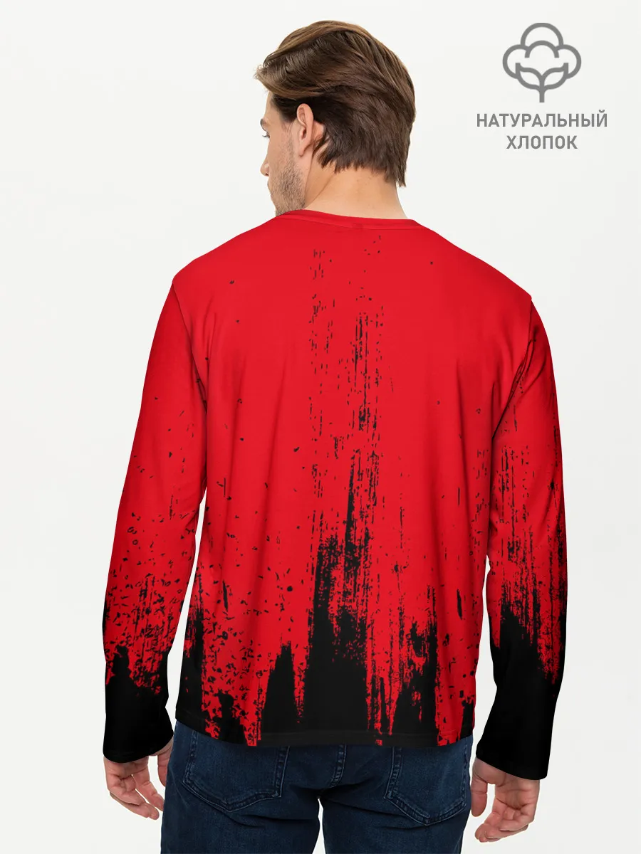 Мужской лонгслив базовый / HONDA / ХОНДА