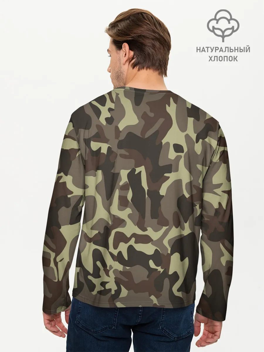 Мужской лонгслив базовый / Силовые структуры