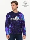 Мужской лонгслив базовый / COUNTER STRIKE