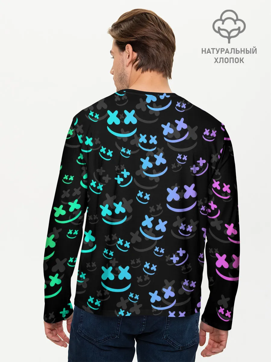 Мужской лонгслив базовый / MARSHMELLO