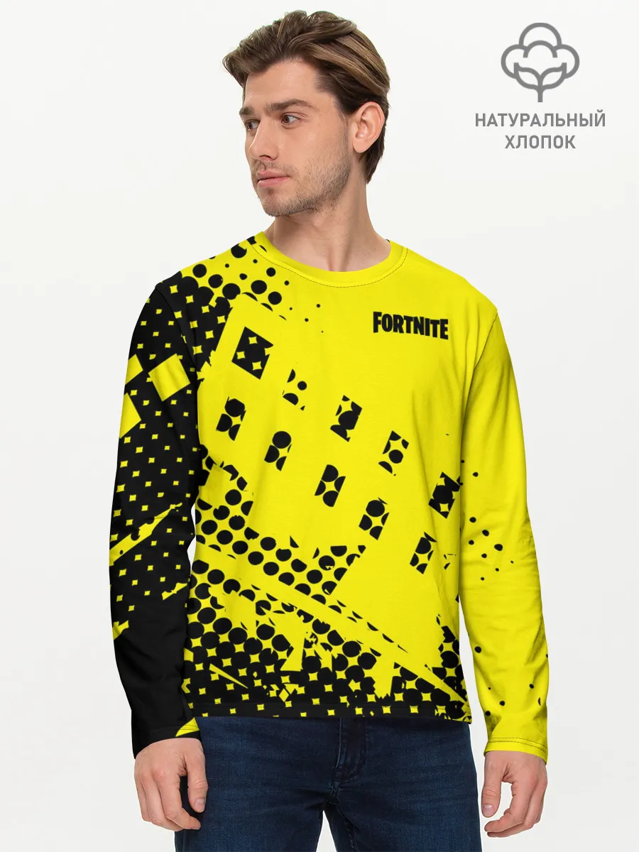 Мужской лонгслив базовый / Fortnite