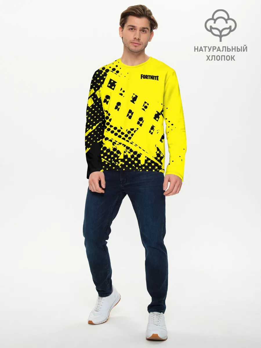 Мужской лонгслив базовый / Fortnite