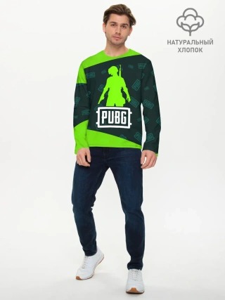 Мужской лонгслив базовый / PUBG / ПАБГ