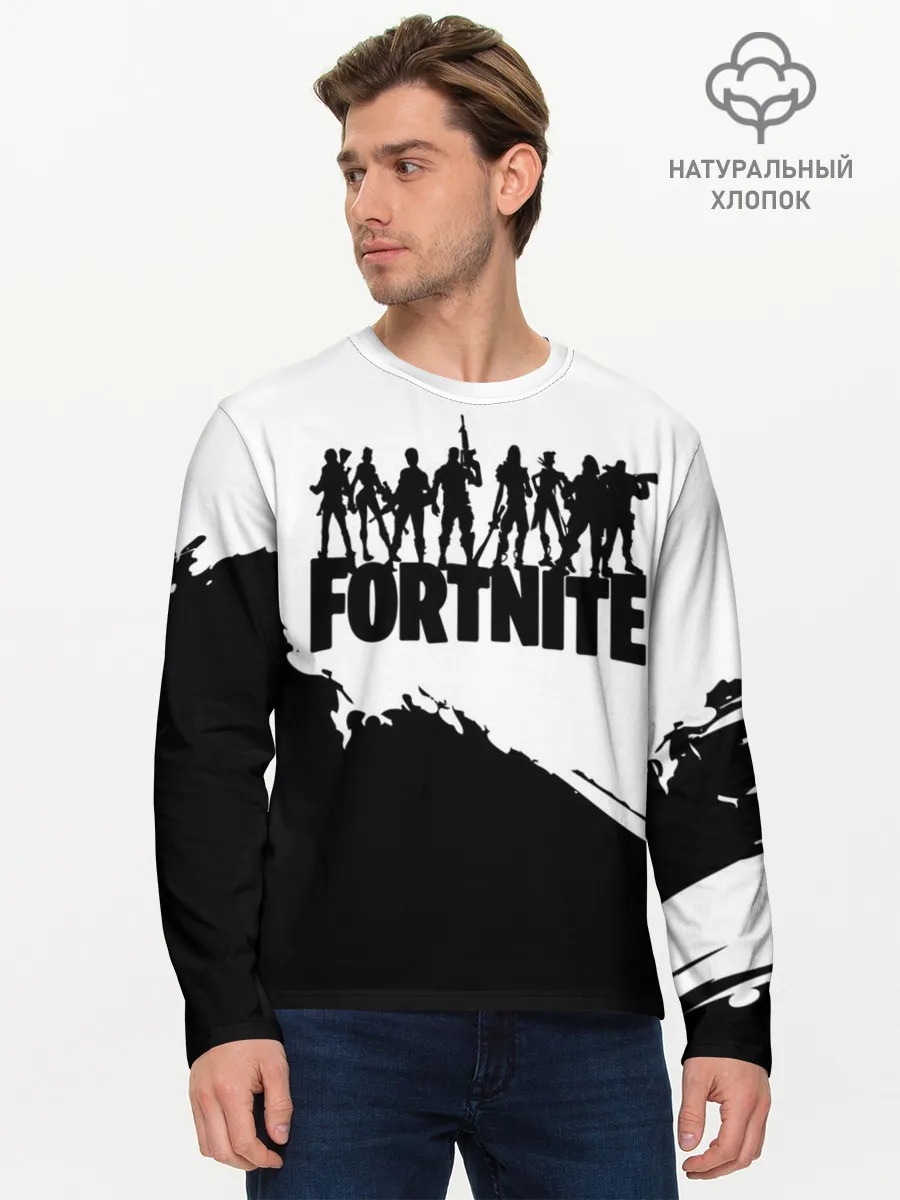 Мужской лонгслив базовый / Fortnite