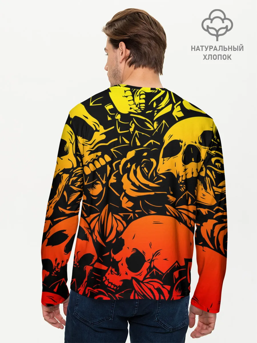 Мужской лонгслив базовый / JoJo Bizarre Adventure