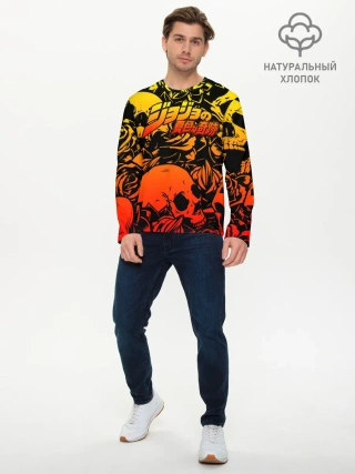 Мужской лонгслив базовый / JoJo Bizarre Adventure