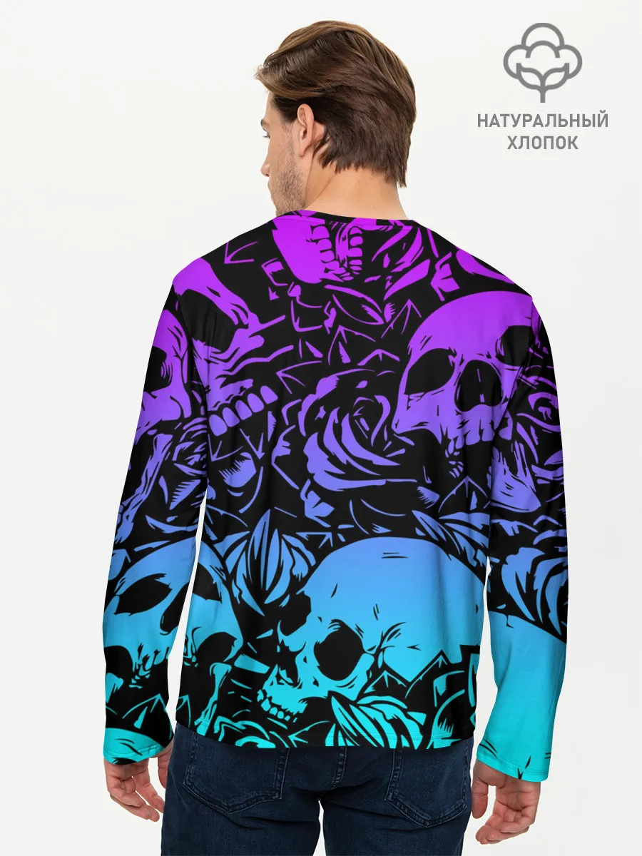 Мужской лонгслив базовый / JoJo Bizarre Adventure