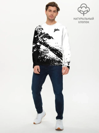 Мужской лонгслив базовый / JoJo logo