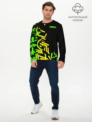 Мужской лонгслив базовый / Fortnite
