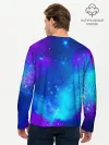 Мужской лонгслив базовый / Космос