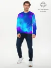 Мужской лонгслив базовый / Космос