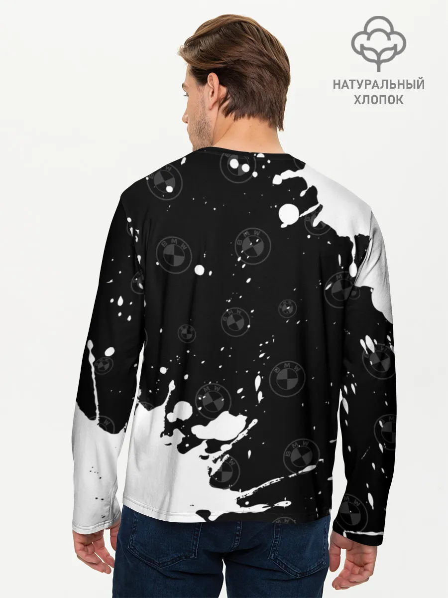 Мужской лонгслив базовый / BMW / БМВ