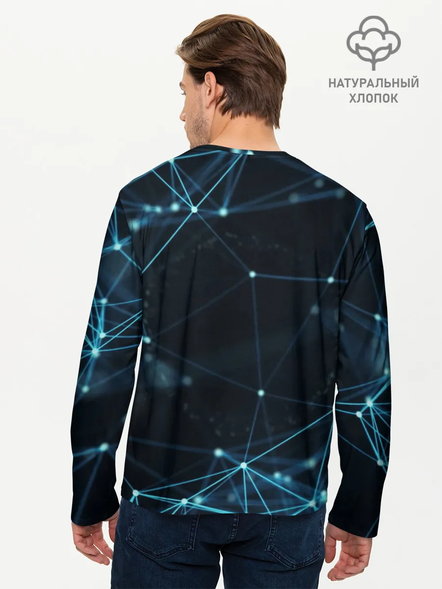 Мужской лонгслив базовый / 5G Network