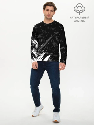 Мужской лонгслив базовый / LIL PEEP / ЛИЛ ПИП