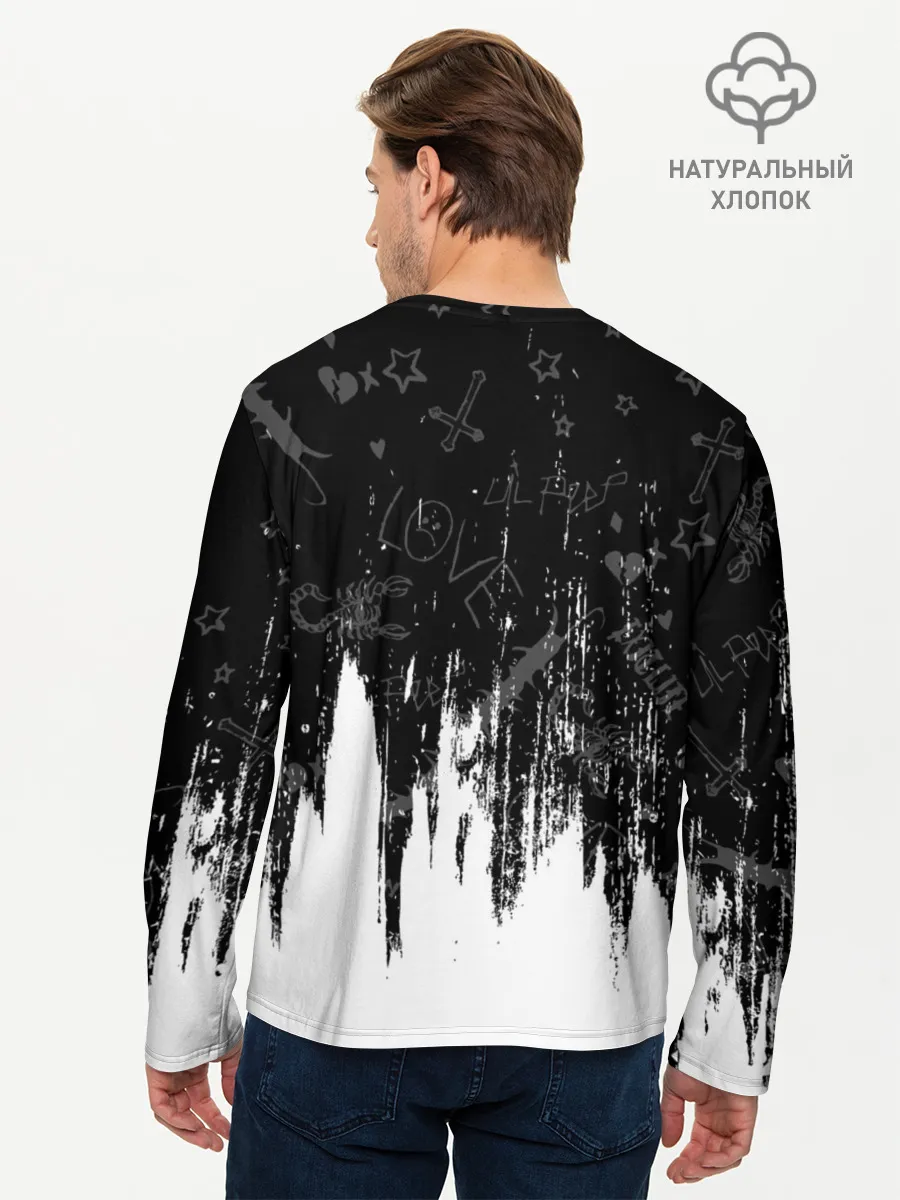 Мужской лонгслив базовый / LIL PEEP / ЛИЛ ПИП