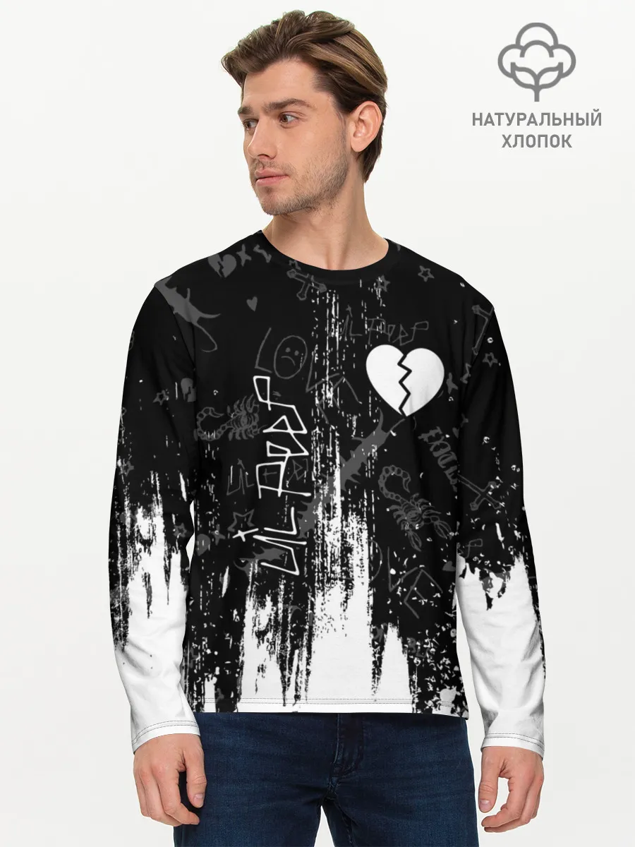 Мужской лонгслив базовый / LIL PEEP / ЛИЛ ПИП