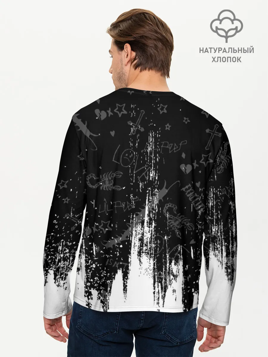 Мужской лонгслив базовый / LIL PEEP / ЛИЛ ПИП