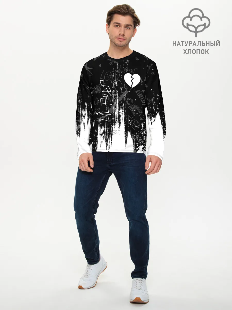 Мужской лонгслив базовый / LIL PEEP / ЛИЛ ПИП