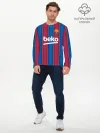 Мужской лонгслив базовый / FC Barcelona 20/21