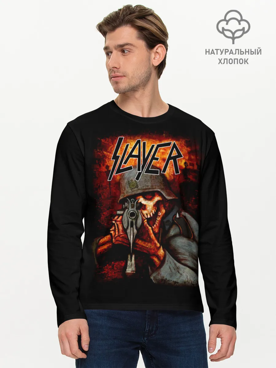 Мужской лонгслив базовый / SLAYER | СЛЭЙЕР