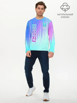 Мужской лонгслив базовый / BTS