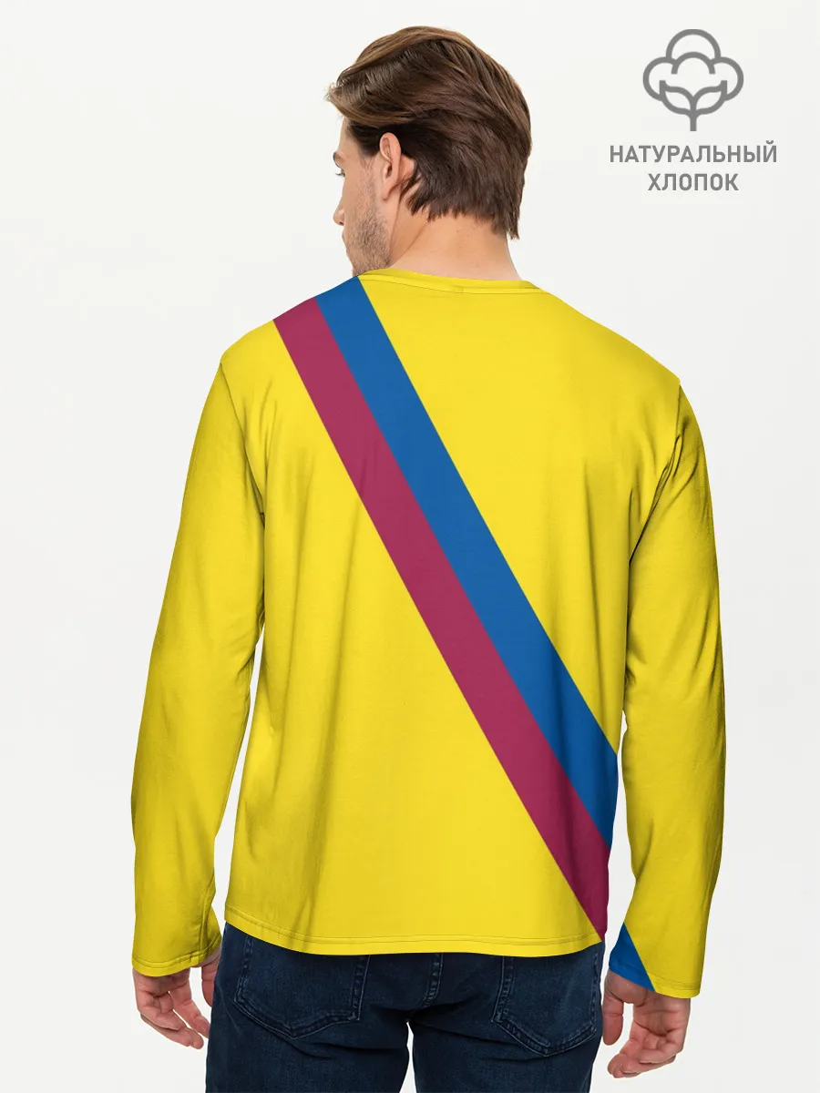 Мужской лонгслив базовый / BARCELONA