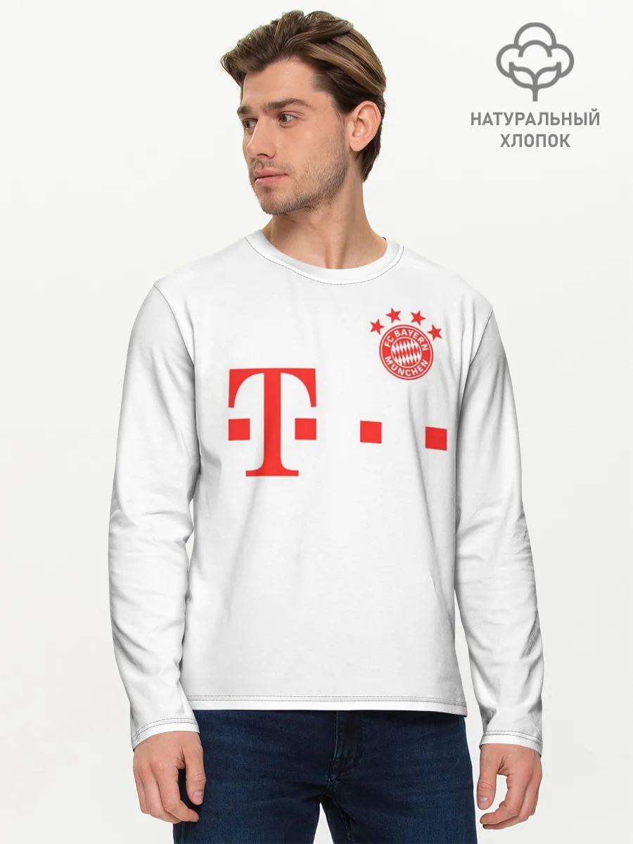 Мужской лонгслив базовый / FC Bayern M?nchen 20/21