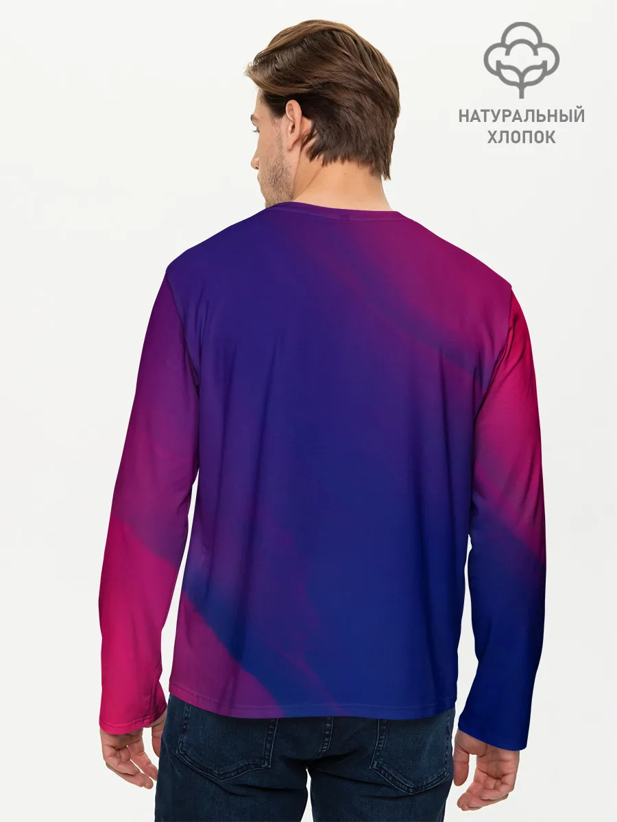 Мужской лонгслив базовый / MITSUBISHI / МИТСУБИСИ