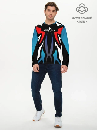 Мужской лонгслив базовый / Counter Strike Gaming Gear