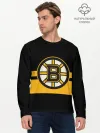 Мужской лонгслив базовый / BOSTON BRUINS NHL
