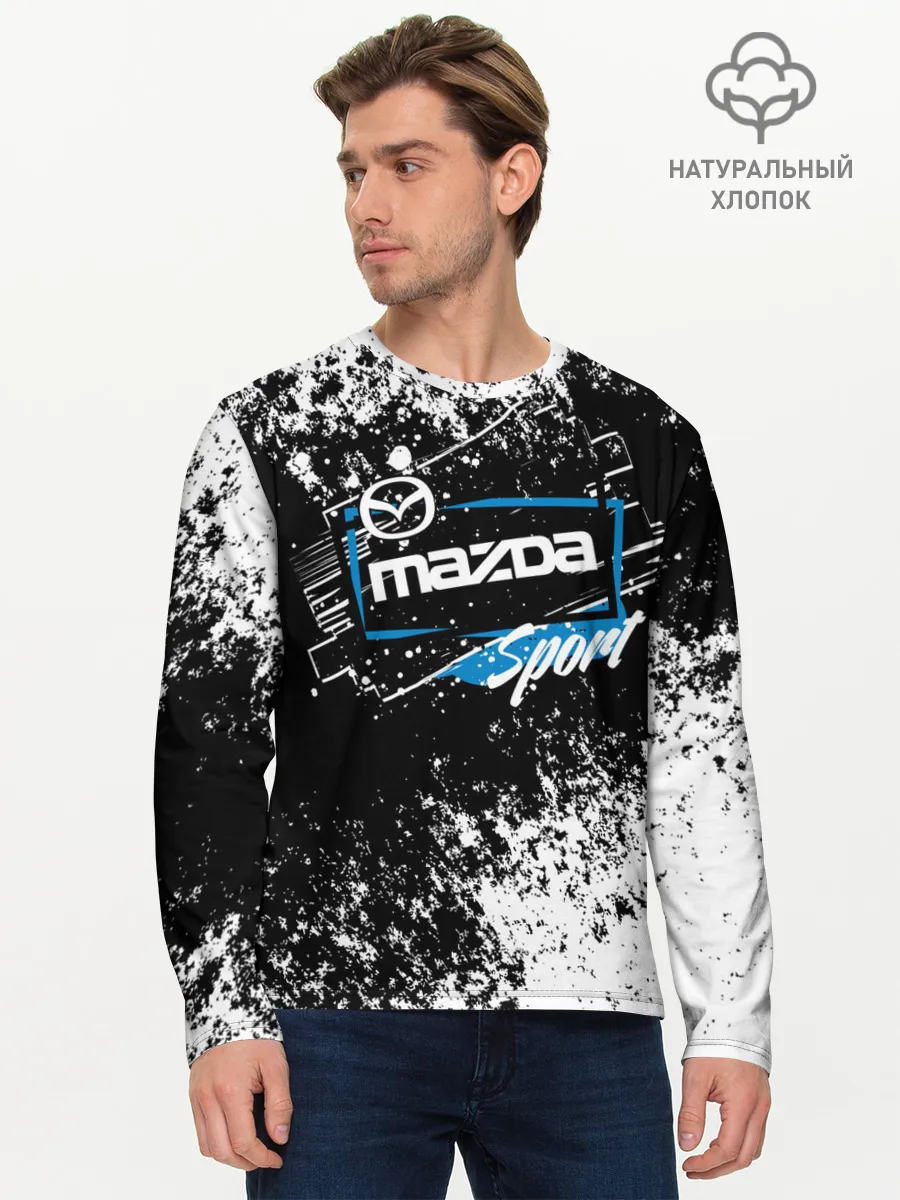 Мужской лонгслив базовый / MAZDA SPORT