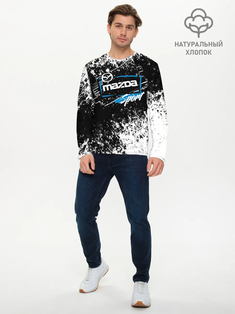 Мужской лонгслив базовый / MAZDA SPORT