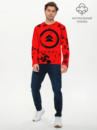 Мужской лонгслив базовый / GHOST OF TSUSHIMA