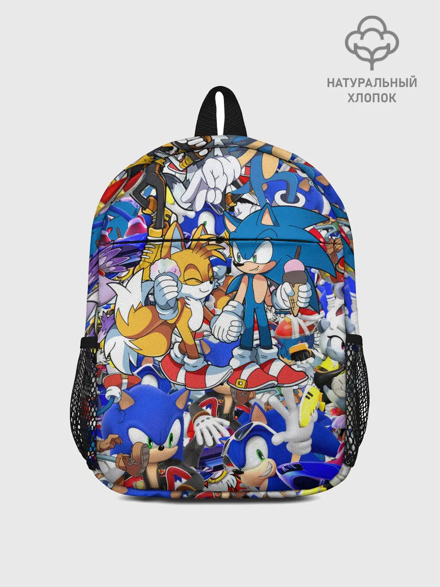 Рюкзак детский / SONIC PATTERN | СОНИК