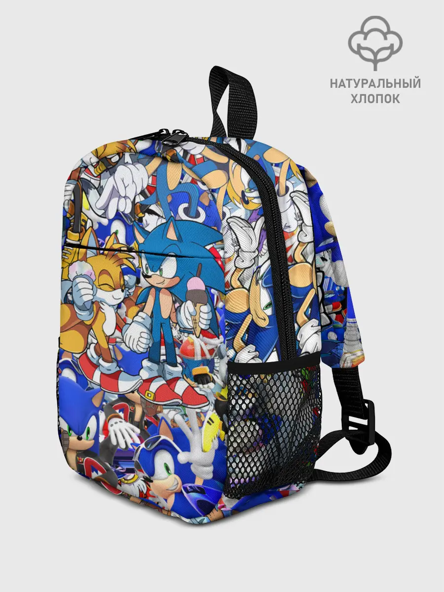 Рюкзак детский / SONIC PATTERN | СОНИК