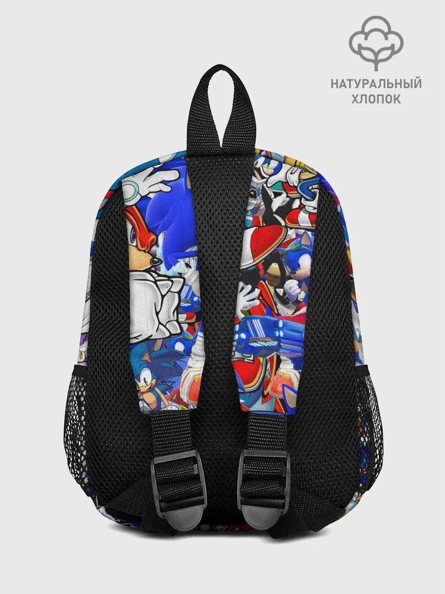 Рюкзак детский / SONIC PATTERN | СОНИК