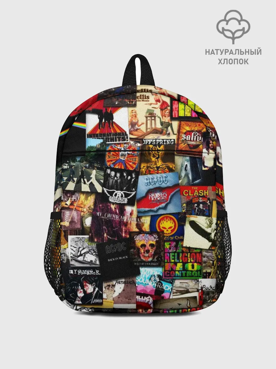 Рюкзак детский / Альбомы лучших РОК групп