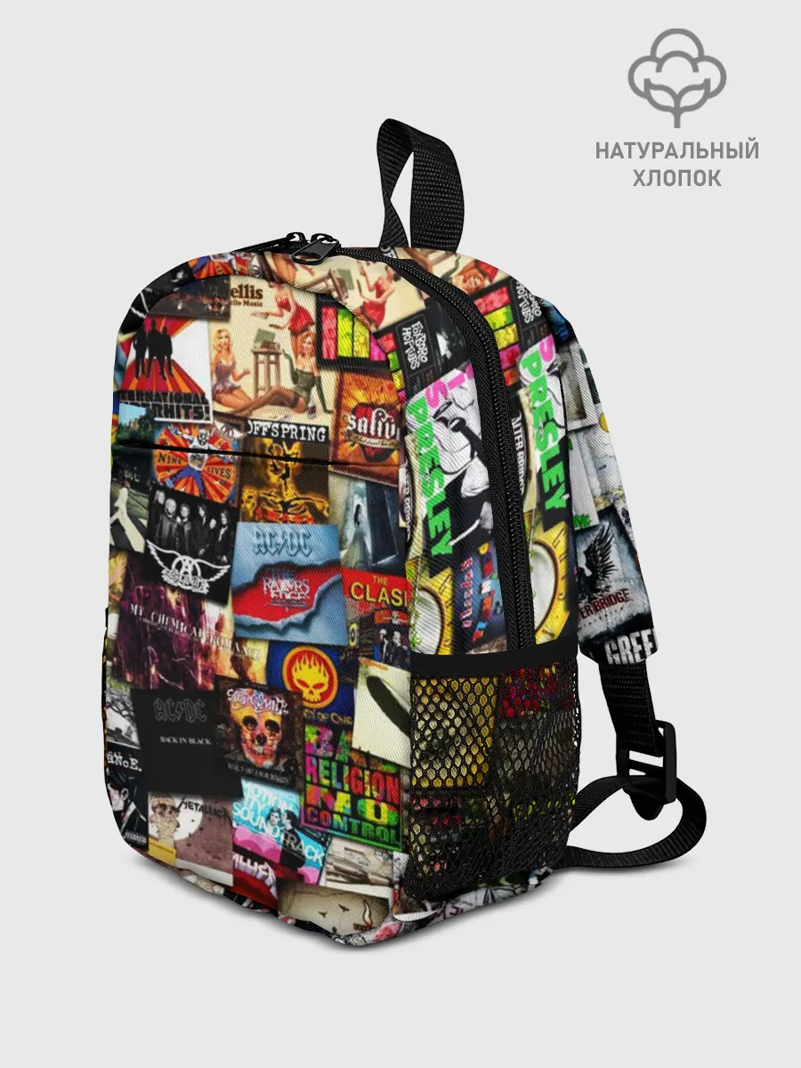 Рюкзак детский / Альбомы лучших РОК групп