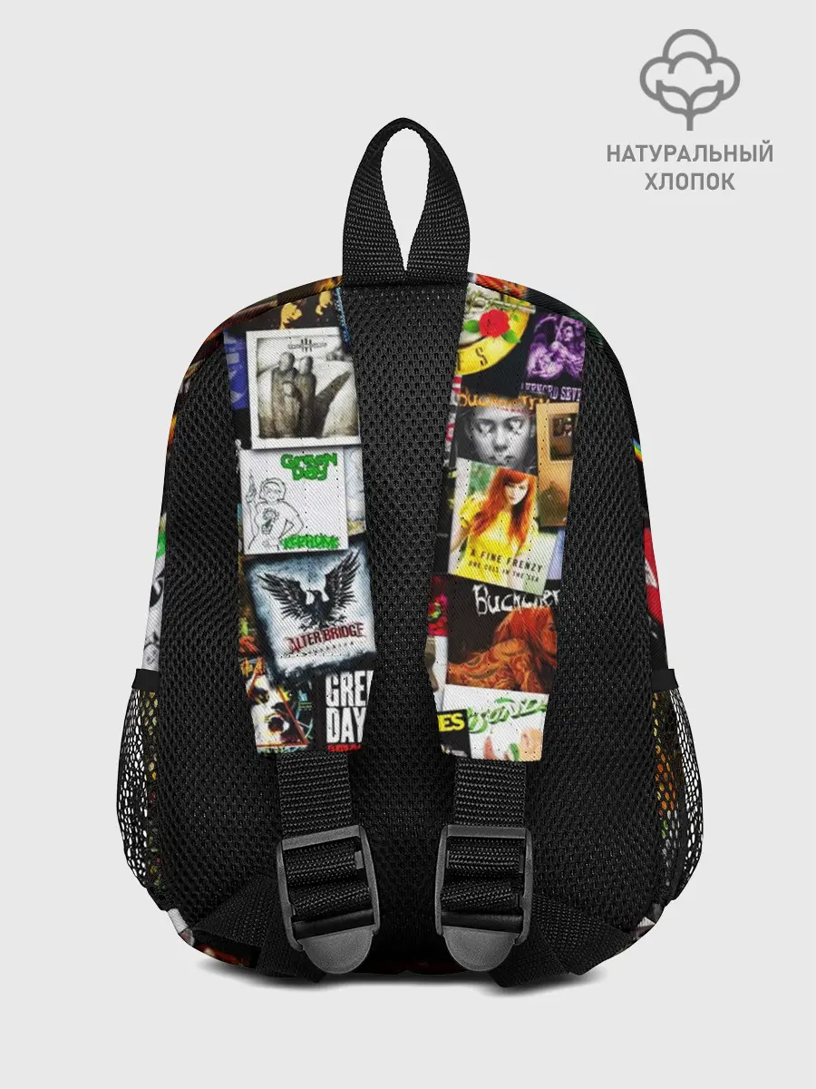 Рюкзак детский / Альбомы лучших РОК групп