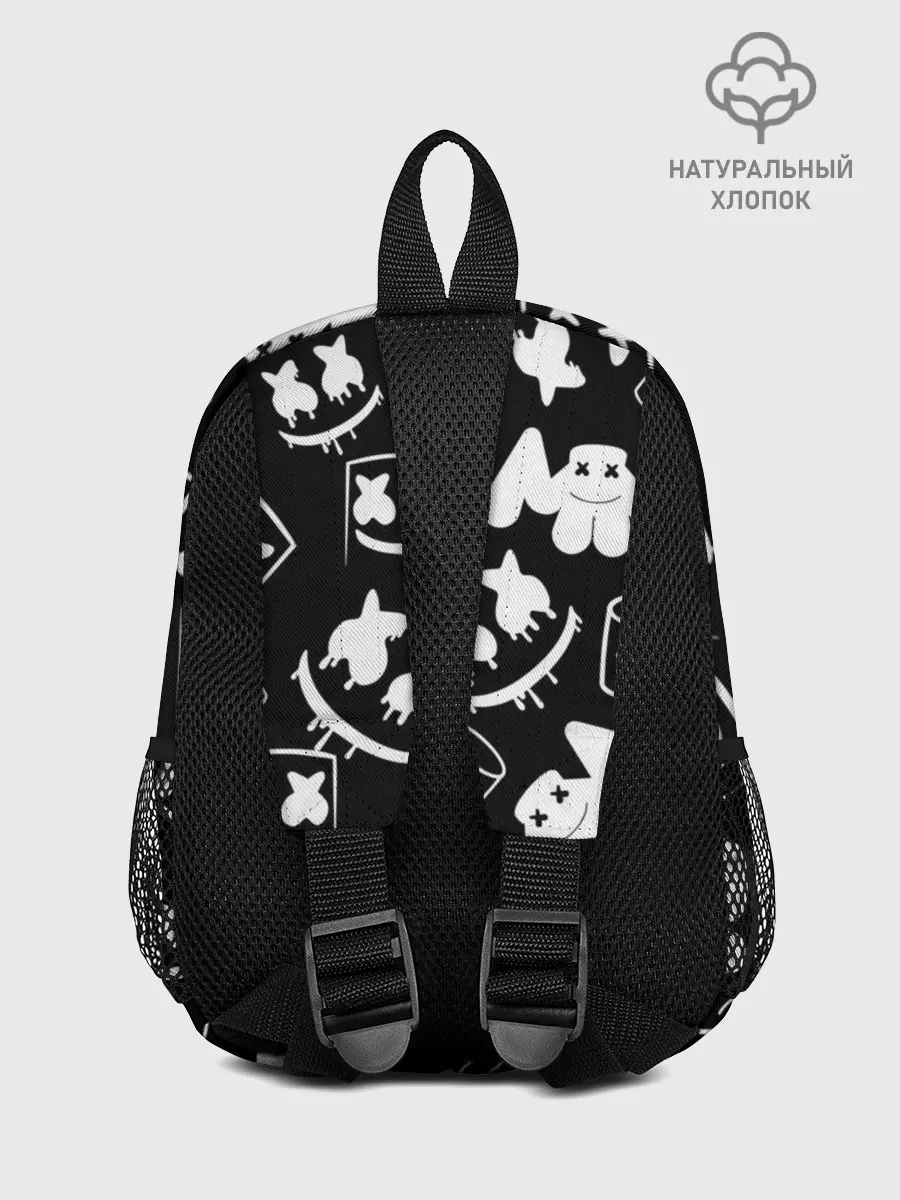 Рюкзак детский / Marshmello ЧБ