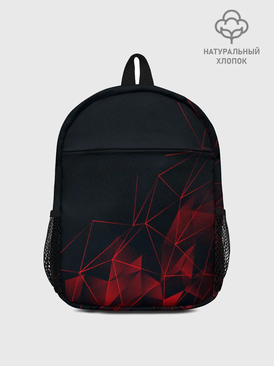 Рюкзак детский / RED STRIPES | КРАСНАЯ ГЕОМЕТРИЯ