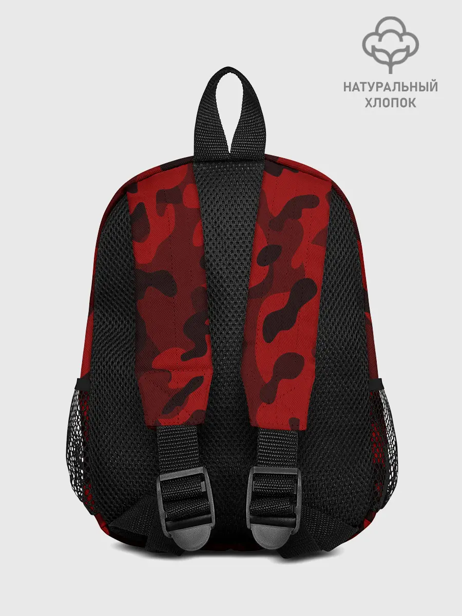 Рюкзак детский / RED MILITARY | КРАСНЫЙ КАМУФЛЯЖ
