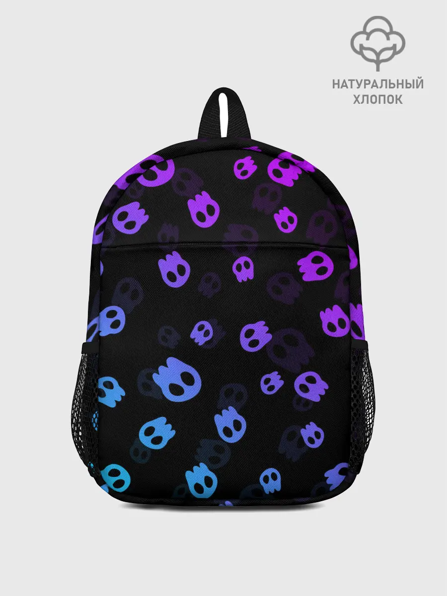 Рюкзак детский / НЕОНОВЫЕ ЧЕРЕПА
